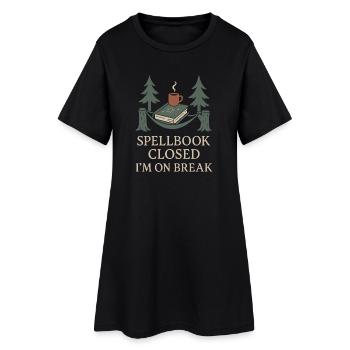 Booktok Fantasy Bookish Humor Geschenk Für - Frauen T-Shirt-Kleid - Schwarz - Vorne