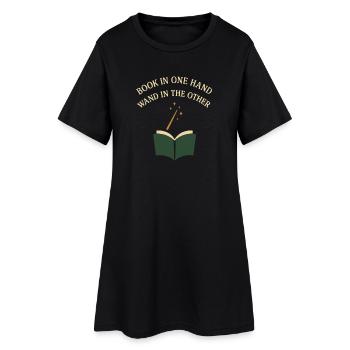 Booktok Fantasy Bookish Humor Geschenk Für - Frauen T-Shirt-Kleid - Schwarz - Vorne
