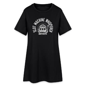 Casino Gambler Machine à sous Whisperer Gambling - Robe T-shirt Femme - noir - Devant
