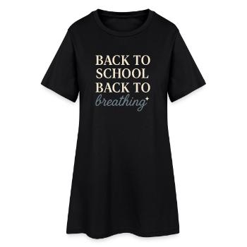 Groovy Pride Retro Equality Queer Story - Women’s T-Shirt Dress - black - Front