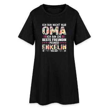 Grandma's best friend of my granddaughter - Women’s T-Shirt Dress - black - Front