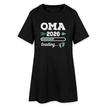 Grand-mère 2026 Loading Idée cadeau future grand-mère - Robe T-shirt Femme - noir - Devant