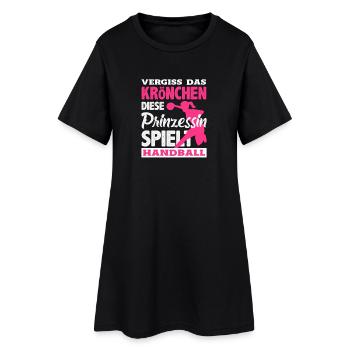 Handball Joueurs Handball Handball Cadeaux - Robe T-shirt Femme - noir - Devant