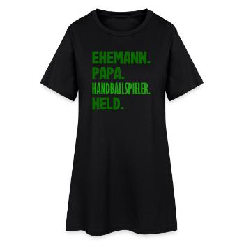 Handball Joueurs Handball Handball Cadeaux - Robe T-shirt Femme - noir - Devant