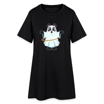 Panda Halloween Fitness - Robe T-shirt Femme - noir - Devant