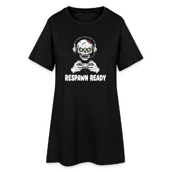 Respawn Ready Zombie Skull Gaming - Robe T-shirt Femme - noir - Devant