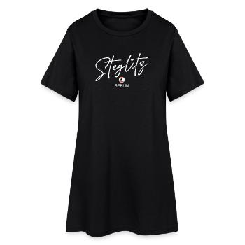 Steglitz - Drapeau de Berlin - Ours de Berlin - Robe T-shirt Femme - noir - Devant