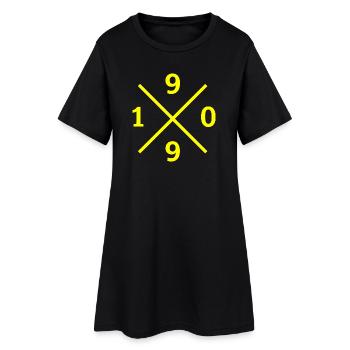 1909 – Ruhrpott Love Football Dortmund Maillot - Robe T-shirt Femme - noir - Devant
