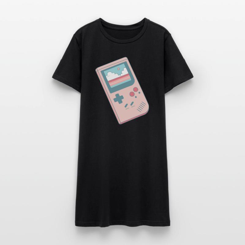 Pastel retro console table Women’s T-Shirt Dress