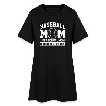 Drôle de grand-père sait tout - Robe T-shirt Femme - noir - Devant