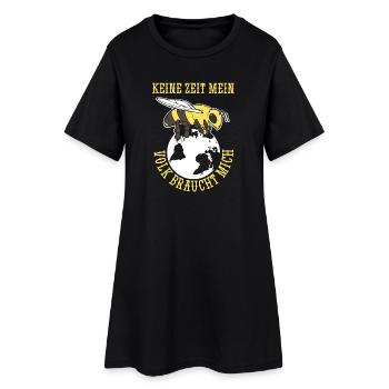 No time my colony needs me bee beekeeper - Women’s T-Shirt Dress - black - Front