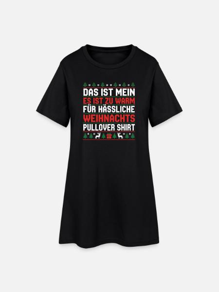 Christmas - Women’s T-Shirt Dress - black
