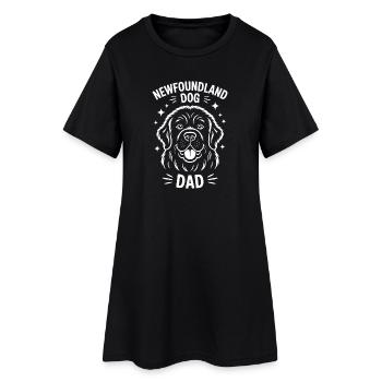 Terre-Neuve disant drôle de Terre-Neuve cadeau - Robe T-shirt Femme - noir - Devant