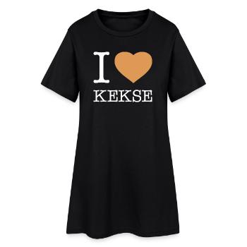 J’adore les cookies - Robe T-shirt Femme - noir - Devant
