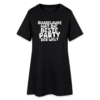 Gift for Guadeloupe - Women’s T-Shirt Dress - black - Front
