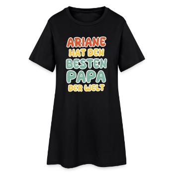 Bébé Ariane - Robe T-shirt Femme - noir - Devant