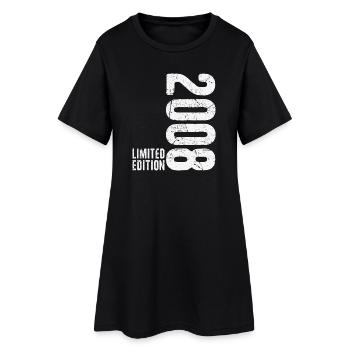 18 Year Old BDay Decorations 2008 18th Birthday - Frauen T-Shirt-Kleid - Schwarz - Vorne