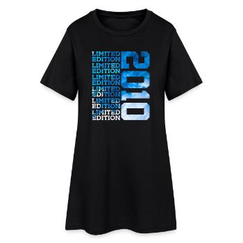 ÉDITION LIMITÉE 2010 16 ANS 16E ANNIVERSAIRE - Robe T-shirt Femme - noir - Devant