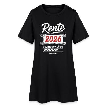 Pension 2026 countdown is on - Women’s T-Shirt Dress - black - Front