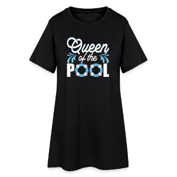 Natation Sports nautiques Float Gifts - Robe T-shirt Femme - noir - Devant