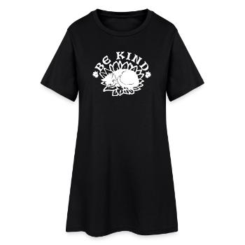 SOIS GENTIL - Robe T-shirt Femme - noir - Devant