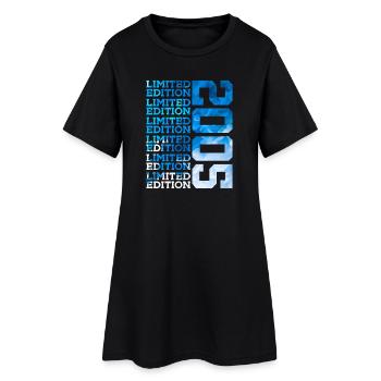 ÉDITION LIMITÉE 2005 21 ANS 21E ANNIVERSAIRE - Robe T-shirt Femme - noir - Devant