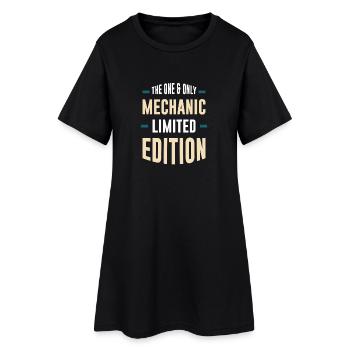 Mechanic Limited Edition – the only one - Women’s T-Shirt Dress - black - Front