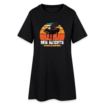 Mutter Muttertag Hund Hunde Hundemama - Frauen T-Shirt-Kleid - Schwarz - Vorne