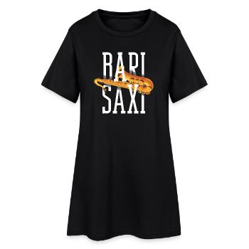 Saxophone - Women’s T-Shirt Dress - black - Front