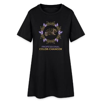 Color Changing Professional - Women’s T-Shirt Dress - black - Front