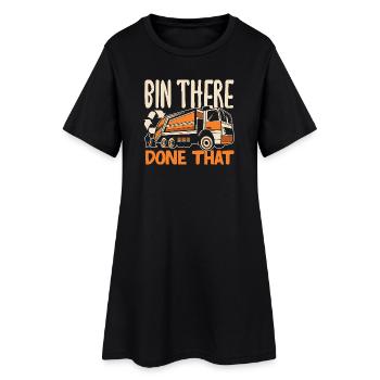 La Journée des Déchets est ma journée préférée - Robe T-shirt Femme - noir - Devant