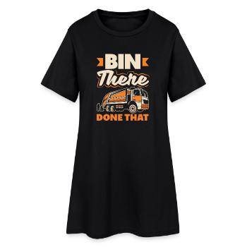 La Journée des Déchets est ma journée préférée - Robe T-shirt Femme - noir - Devant
