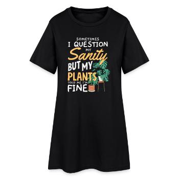 Garden & Plant Lovers Gifts - Women’s T-Shirt Dress - black - Front