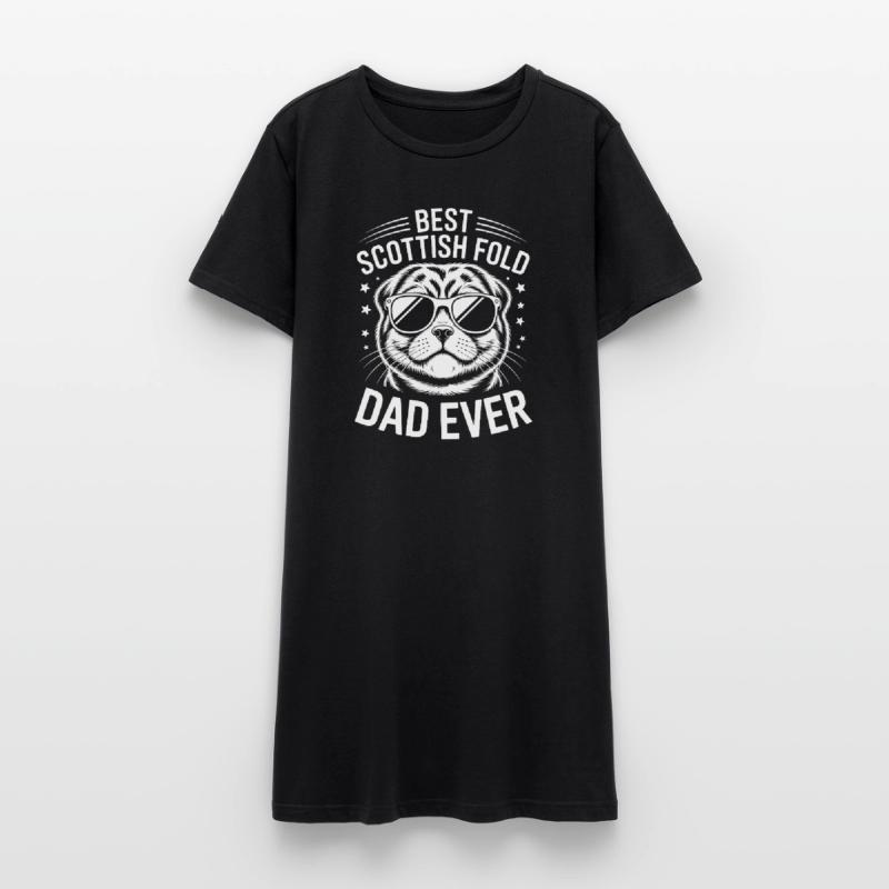 Scottish Folding Cats Scottish Fold Gift Women’s T-Shirt Dress