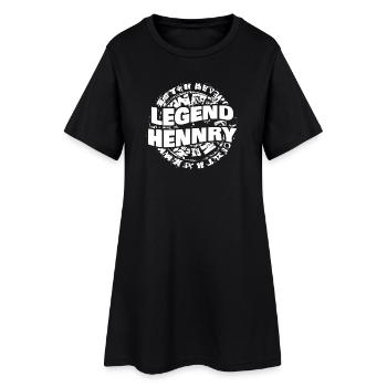 Gift for Hennry - Women’s T-Shirt Dress - black - Front