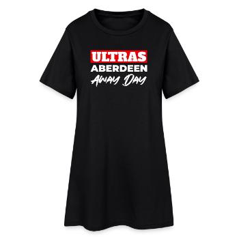 Journée à l’extérieur des Ultras Aberdeen - Robe T-shirt Femme - noir - Devant