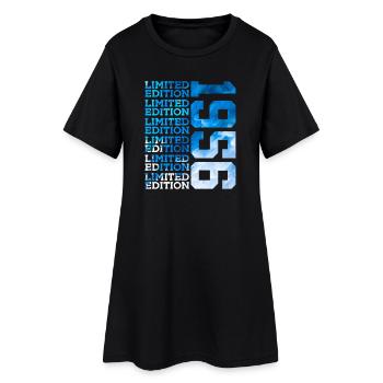 ÉDITION LIMITÉE 1956 70 ANS 70E ANNIVERSAIRE - Robe T-shirt Femme - noir - Devant