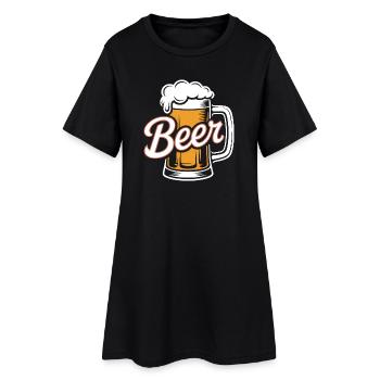 Beer - Cool Beer Logo - Robe T-shirt Femme - noir - Devant