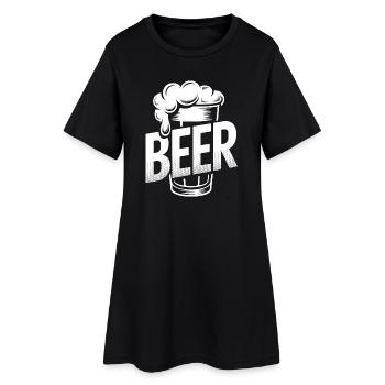 Beer - Cool Beer Logo - Robe T-shirt Femme - noir - Devant
