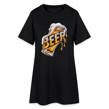 Beer - Cool Beer Logo - Robe T-shirt Femme - noir - Devant