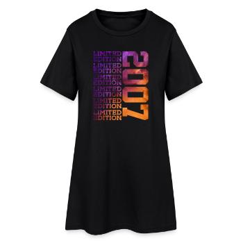 19 ANS ÉDITION LIMITÉE 2007 19E ANNIVERSAIRE - Robe T-shirt Femme - noir - Devant