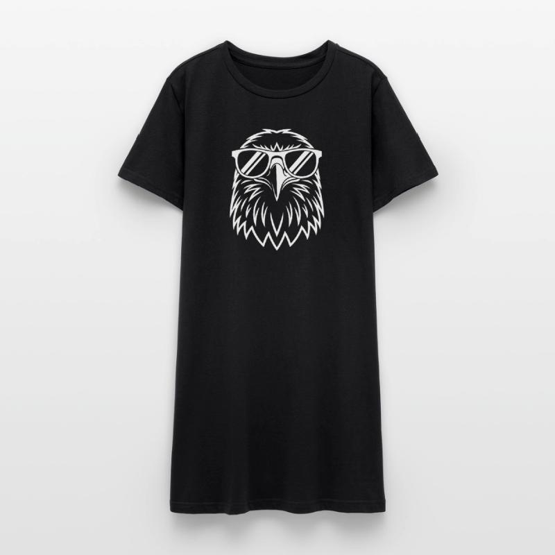 Aviator Eagle Sunglasses Women’s T-Shirt Dress