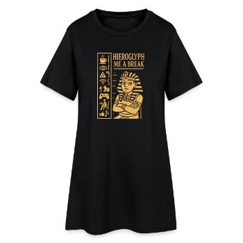 L’archéologie pharaonienne dans l’Égypte ancienne - Robe T-shirt Femme - noir - Devant