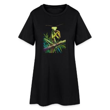 Mantes religieuses Mantes religieuses - Robe T-shirt Femme - noir - Devant