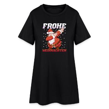 Tir à l’arc Tir à l’arc Tir à l’arc - Robe T-shirt Femme - noir - Devant