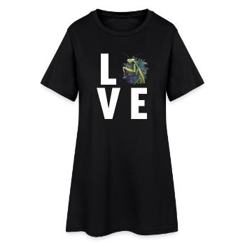 Mantes religieuses Mantes religieuses - Robe T-shirt Femme - noir - Devant