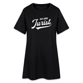 Jurist 2026 Diplom Studieren Jura Studium Student - Frauen T-Shirt-Kleid - Schwarz - Vorne