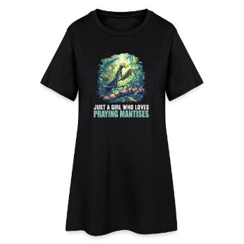 Mantes religieuses Mantes religieuses - Robe T-shirt Femme - noir - Devant
