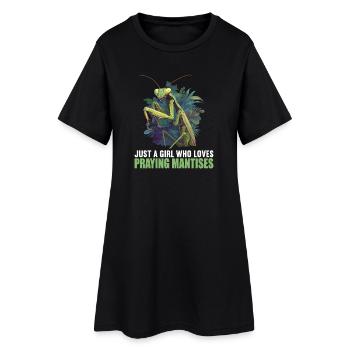 Mantes religieuses Mantes religieuses - Robe T-shirt Femme - noir - Devant