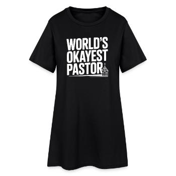 Le pasteur le plus correct du monde - Robe T-shirt Femme - noir - Devant